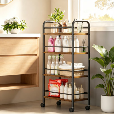 85.3 cm H x 23.1 cm W Utility Cart