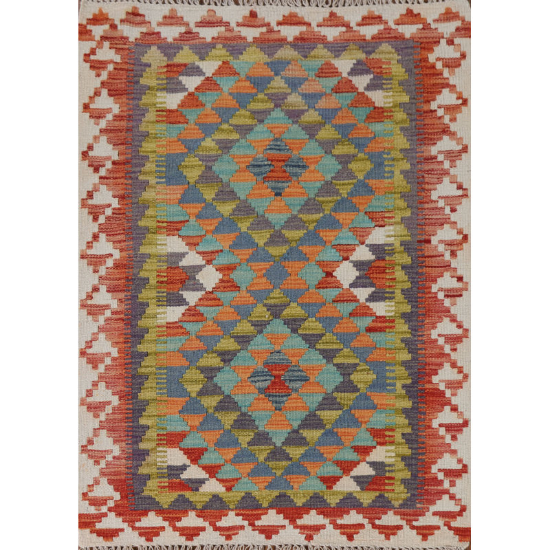 Tapis décoratif South Western Kilim 3 x 4