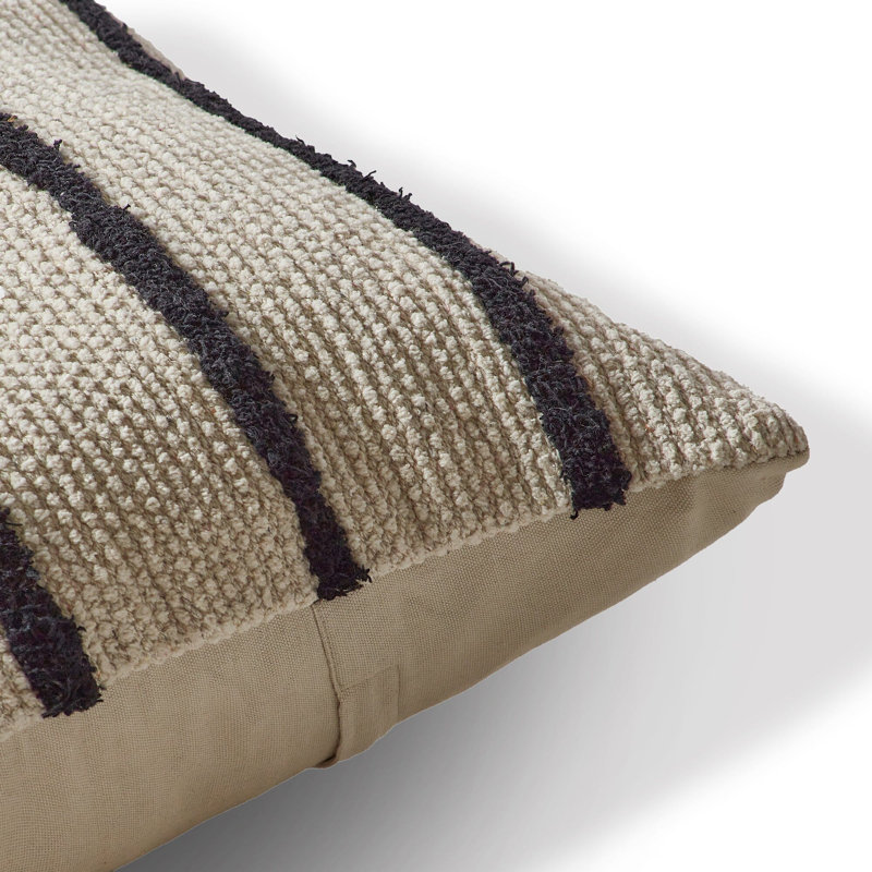 Ovedia Striped Pillow Cover