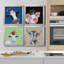 «Playful Nature», ensemble de 4 cadres photo sur toile-1490637133-1490637130