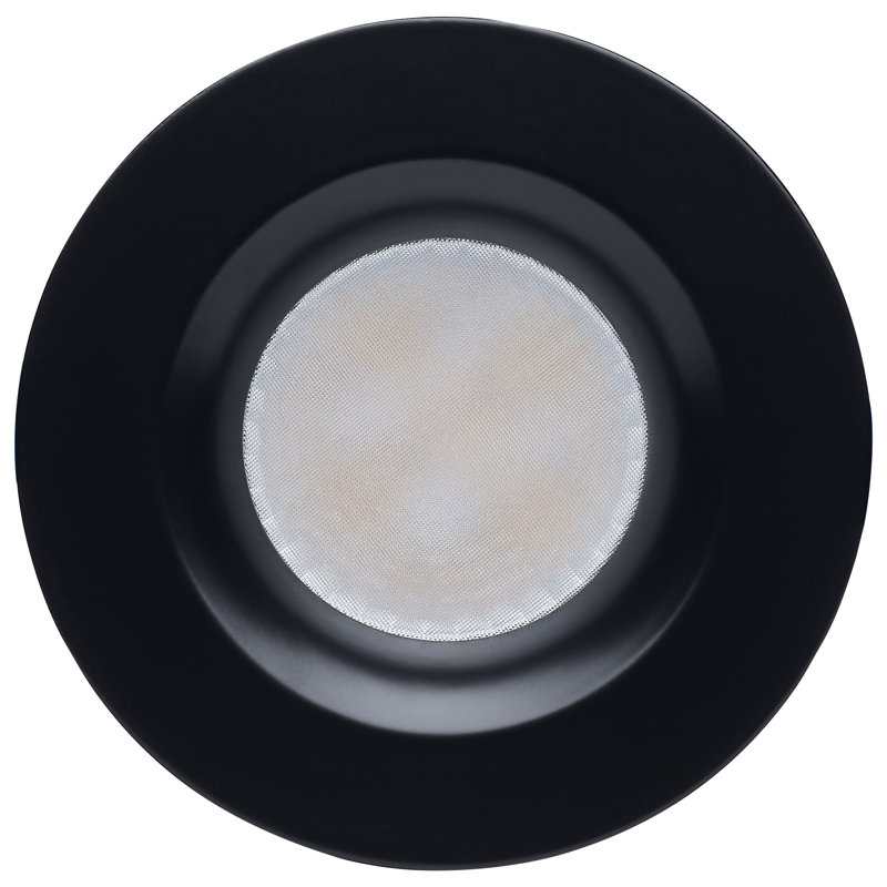 16/20/24 Watt LED Remote Driver Downlight 27K/30K/35K/40K/50K CCT Field Selectable Round, Black