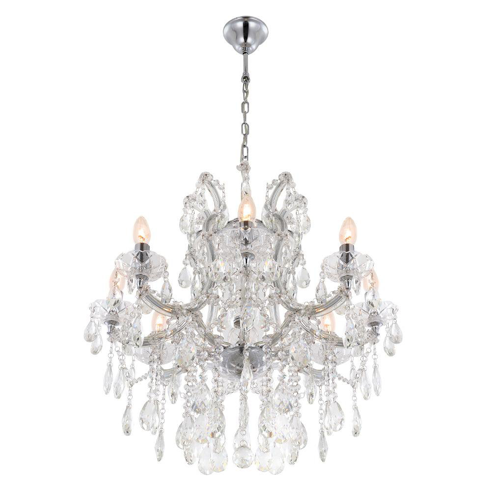 Mack 8-Light Shaded Chandelier