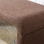 Repose-pieds rembourré en tissu Dant Boucle-1732949823