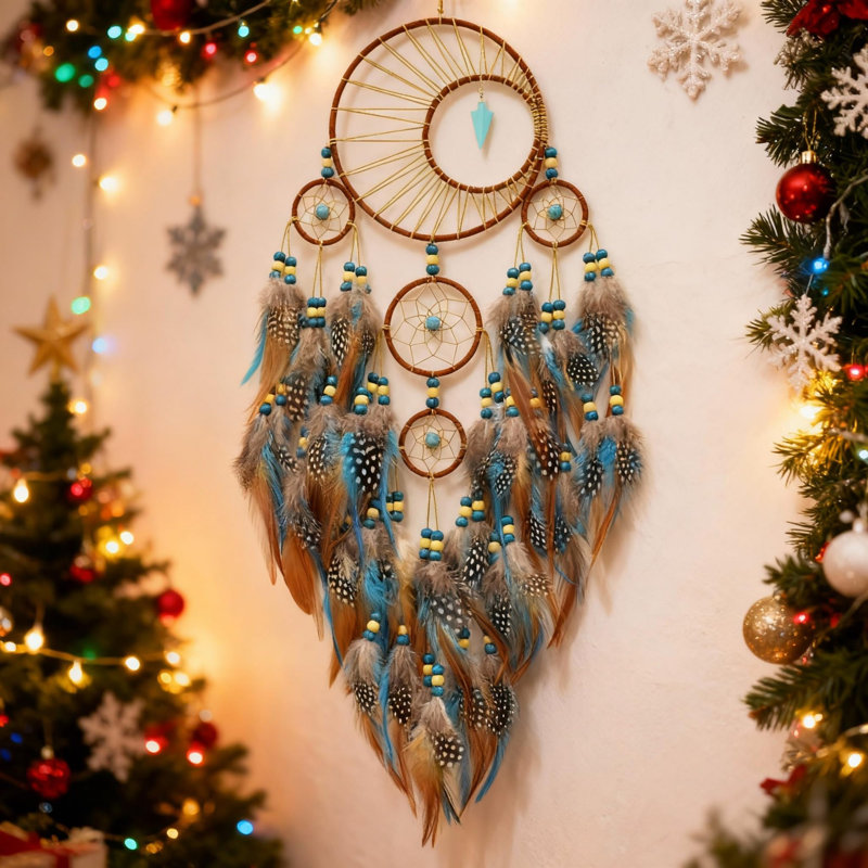 Décoration murale Big Brown Dream Catcher