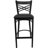 Cyrille Upholstered Counter Stool with Metal Frame-49570815