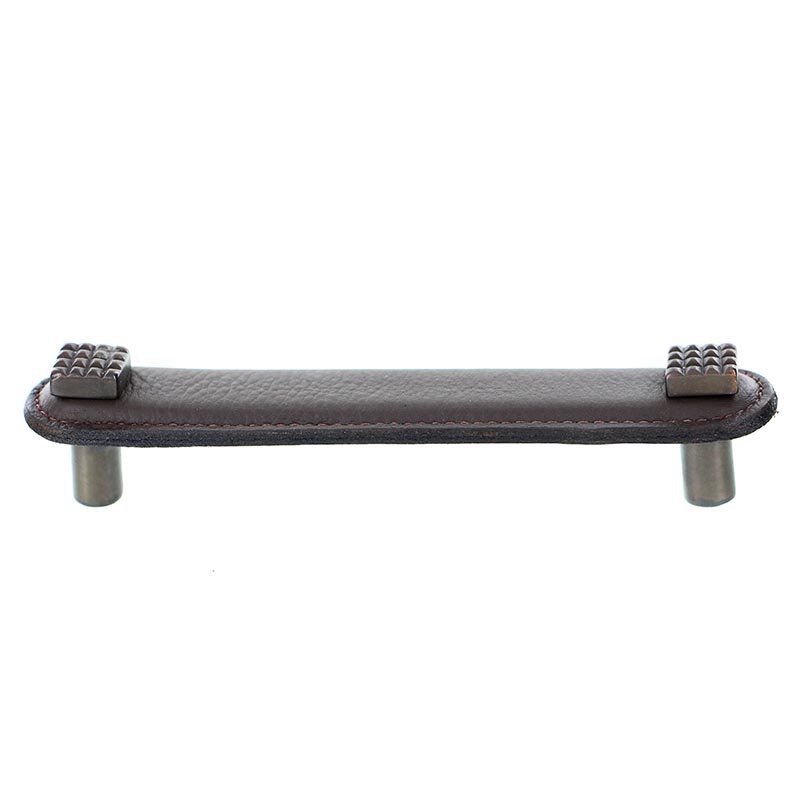 Poignée barre Tiziano, 5", Bronze huilé, bronze