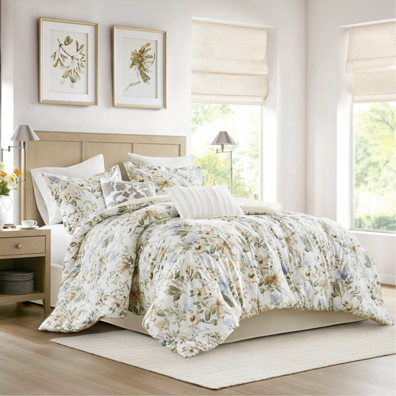 Ensemble d'édredon surdimensionné en satin de coton 6 pièces, Édredon de grande taille et 5 pièces supplément