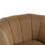 Fauteuil demi-tonneau pivotant rembourré Maravilla-1452498391