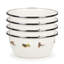 Set of 4 Fishing Fly Salad Bowls