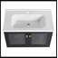 Ensemble de meuble-lavabo simple 31,90 po avec plateau Alamance