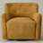Fae Chenille Upholstered Swivel Armchair-273856996
