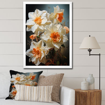 Zakiyah " White Affodils Romantic Impression III "
