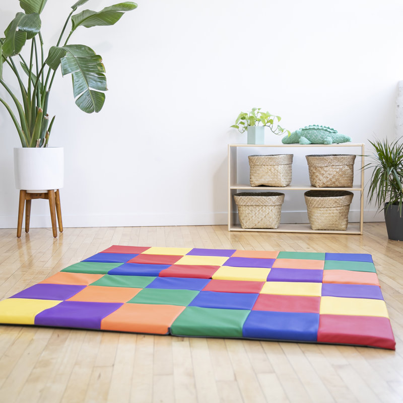 Tapis de jeu ECR4Kids SoftZone, Assortis