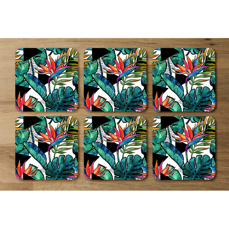 Driti Square 6 Piece Coaster Set