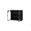 Armoire murale moderne 27,56 po à deux portes avec rangement à trois niveaux-1354513906