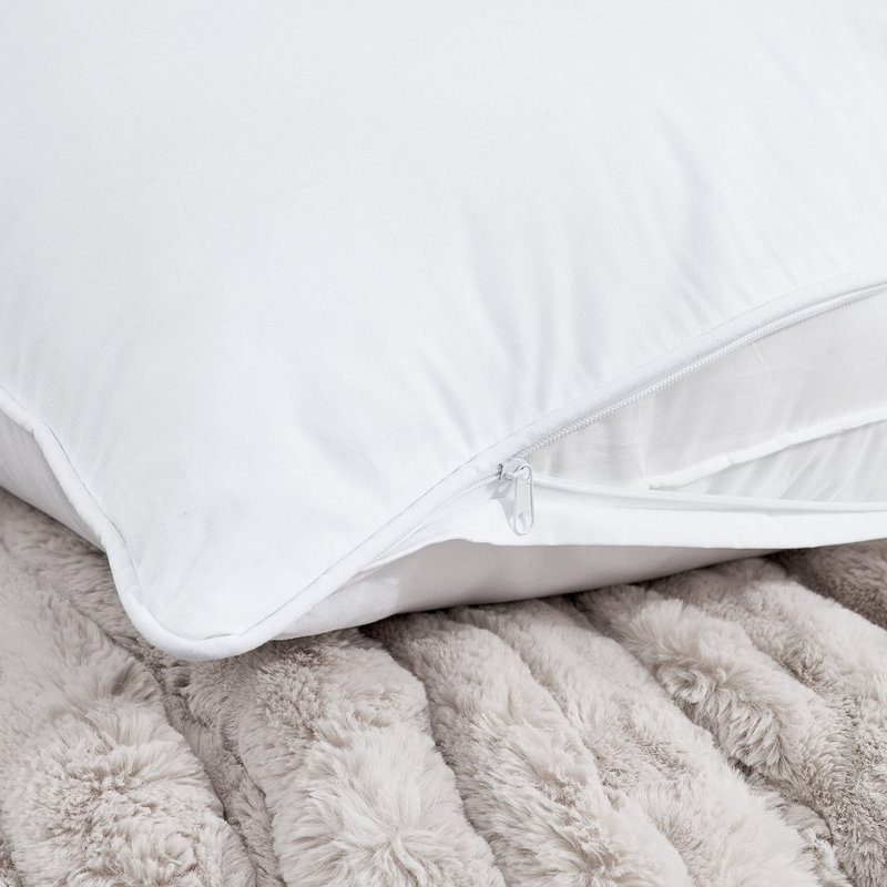 Coussin en coton Rainha, Blanc