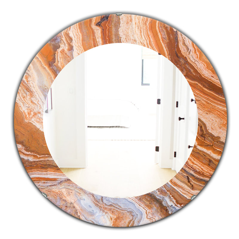 Miroir mural Marled Geode 2, H 31,5 po x l po