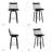 26" Swivel Upholstered Counter Height Bar Stools-1449294374