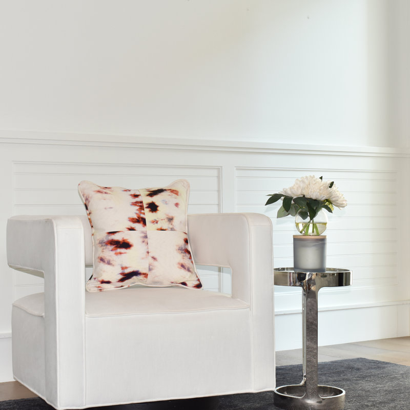 Cotton Reversible Throw Pillow