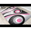 Tapis rose / gris / noir Walter-35992078
