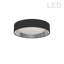 Plafonnier encastré 1 lumière DEL Grijalva-1285643041-1285643045