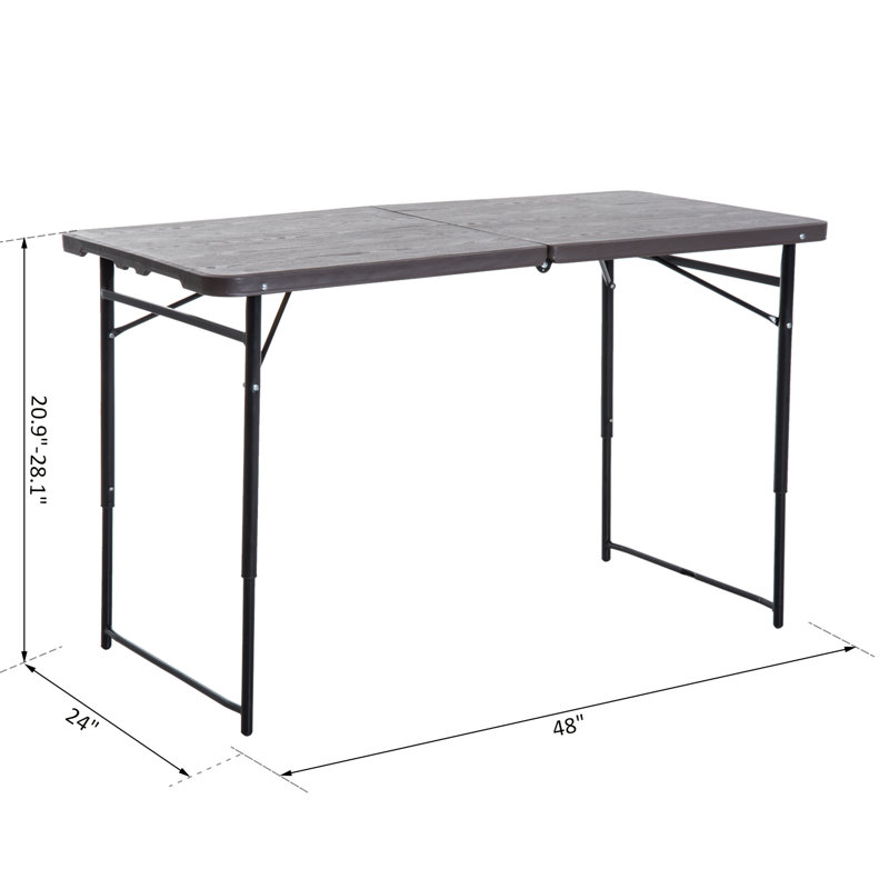 Kroeger Rectangular Outdoor Folding Buffet & Console Table