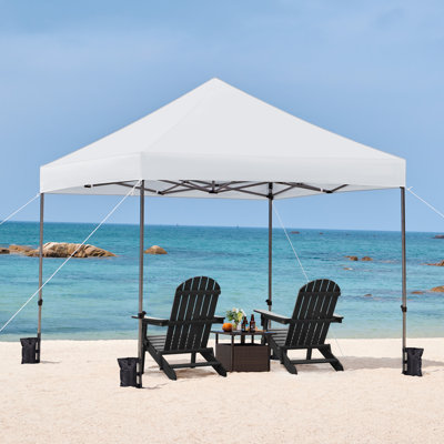 Stannards 10 x 10 FT Pop-Up Canopy Steel Party Tent