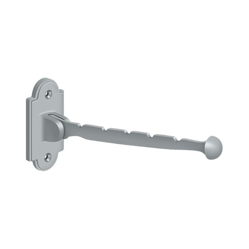 Valet Wall Hook, Brushed Chrome