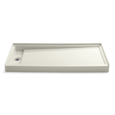 60" x 32" Single Threshold Drain Shower Base