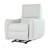 zero clearence recliner  Power Recliner Chair With USB And Type-C, Ideal For Small Spaces And Comfortable Relaxation-1806362217