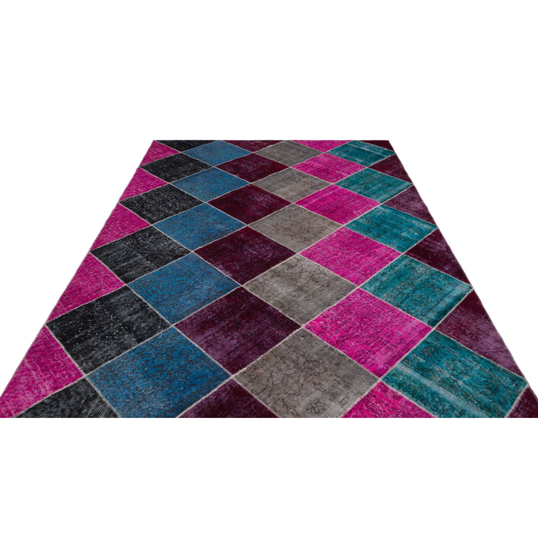 Square Baily Hand Knotted Area Rug