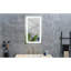 Miroir de salle de bain mural 40 po x 28 po à DEL, éclairage avant et arrière à DEL, fonction de brouillard, 3 options de couleurs, gradation continue, températures, miroir de meuble-lavabo à fixation en surface en verre HD-1247344517