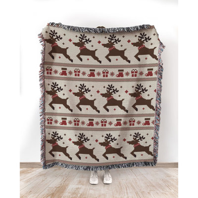 Hand Woven Throw Blanket