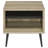 Balboa Distressed Pine Square Engineered Wood Side End Table