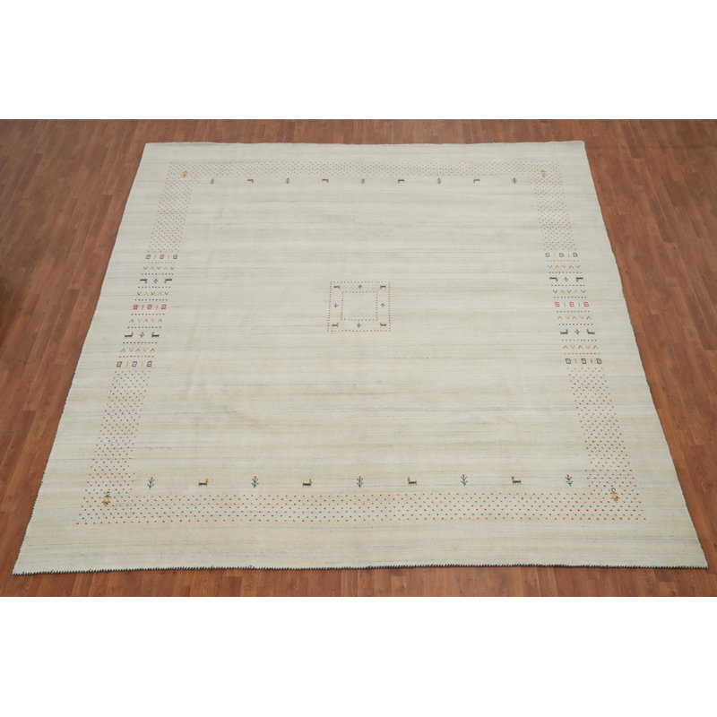 Tapis tribal Gabbeh 12 x 12