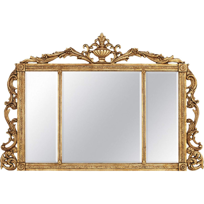 Country Life Flat Beveled Wall Mirror, 38" x 67"