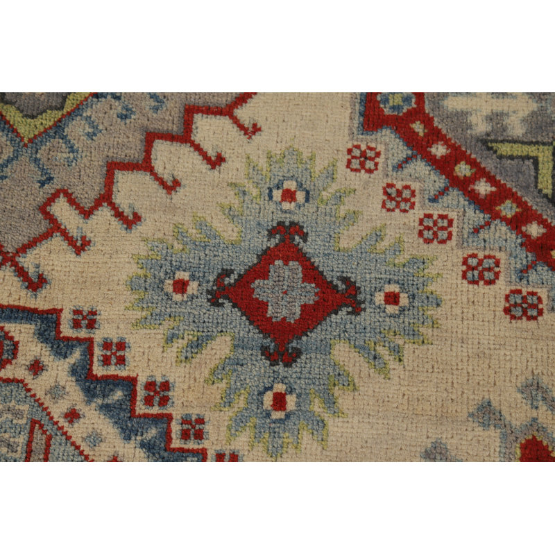 Handmade Kazak Oriental Area Rug