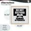 «Do Not Disturb Minimal Gamer», reproduction sous verre, conception de Kim Allen-2110254395-2110254532