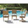 Los Altos Valley View Swivel Rocker Dining Chair