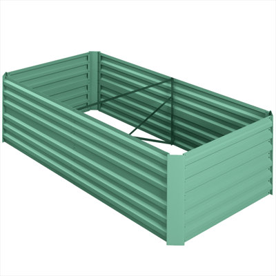 Light Green Plant Stands with Functional Design for Outdoor Space, 70.8 x 35.5 x 23.2 in