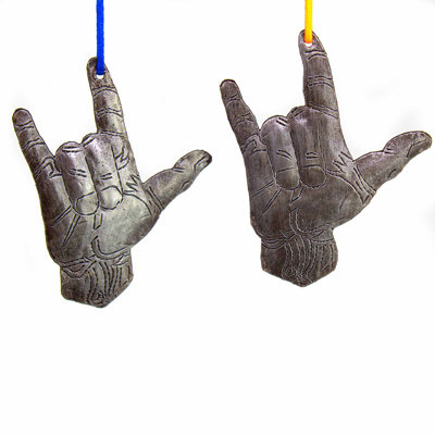 0.25'' Metal Holiday Shaped Ornament