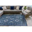 Tapis d'intérieur / extérieur bleu marine Kaed-1220131805