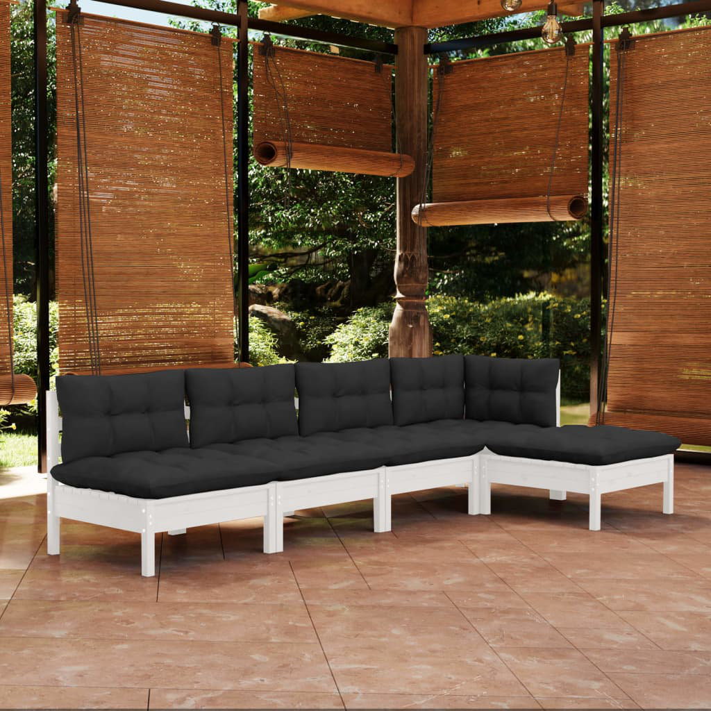 Gartenecksofa Jey mit Kissen