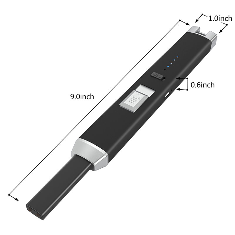 Chargeur USB pour barbecue, Noir
