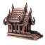 Guardian Spirit Home Teak Spirit House Sculpture