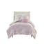Ensembles de literie floraux confortables, microfibre de polyester hypoallergénique, style rétro pour lit simple / simple TG