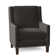Almada 30" Wide Top Grain Leather Down Cushion Club Chair