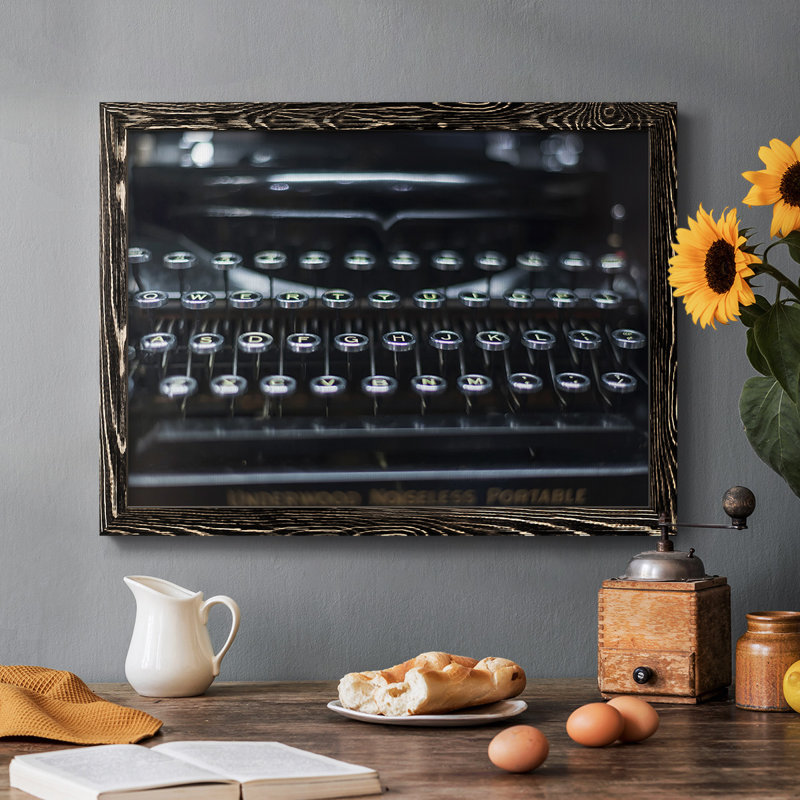 " Endless Stories ", Black, 28" H x 42" W x 1.5" D