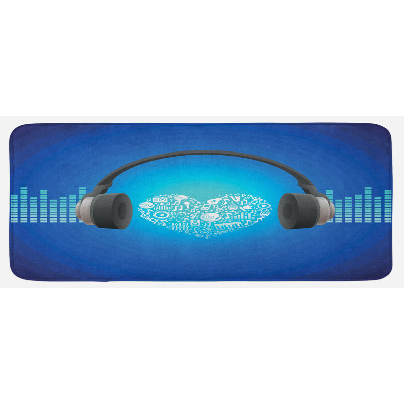 Tapis de cuisine music