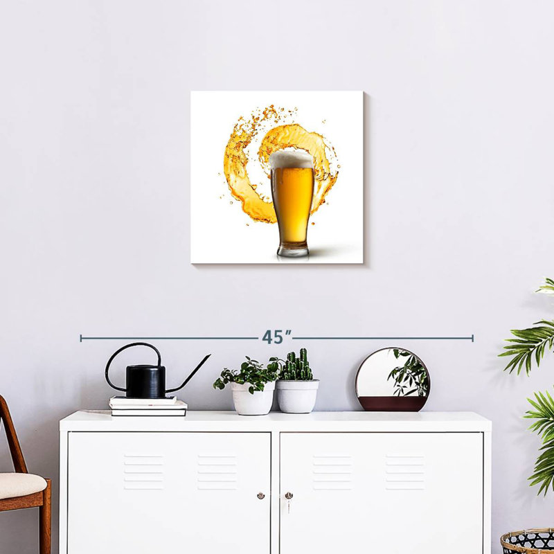 Yarlin Beer Splash, H 20 po x l 20 po